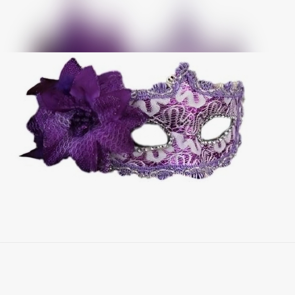 Colorful Lace Masquerade Masks Set - Picture 3 of 12